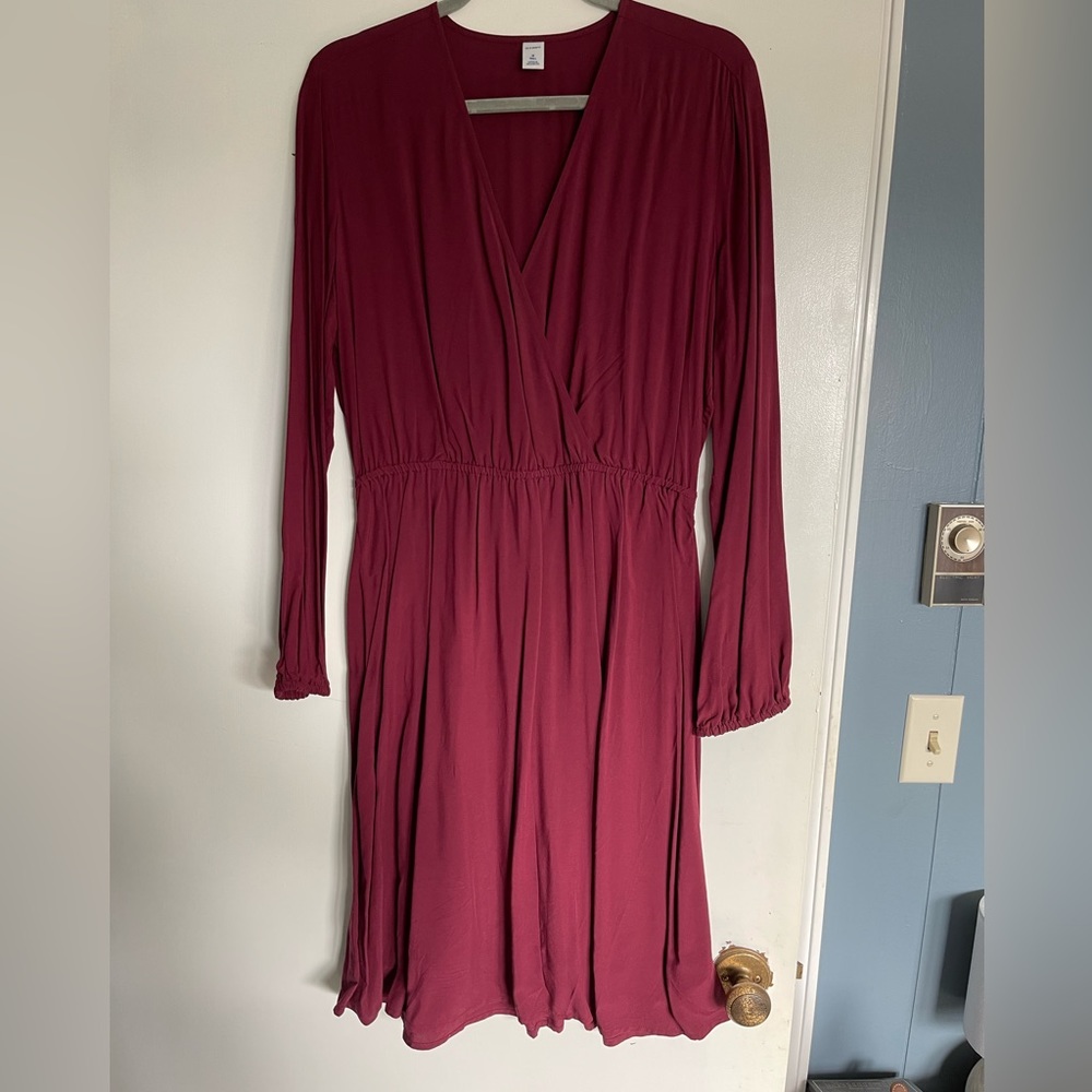 Like New Old Navy Faux Wrap Dress